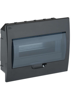 KREPTA 3 Корпус пластиковый ЩРВ-П-12 IP41 черный IEK