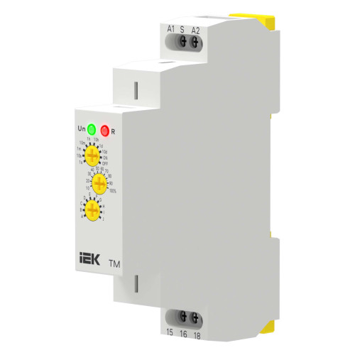 Реле времени многофункциональное TM 1 контакт 230В AC IEK