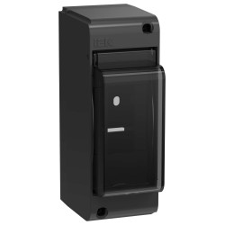 UNION Mini Корпус пластиковый КМПн-2 IP30 черный IEK