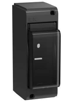 UNION Mini Корпус пластиковый КМПн-2 IP30 черный IEK