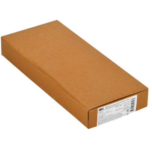 ARMAFIX Клемма пружинная CX2.5-4 четырехконтактная красная IEK