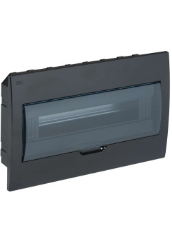 KREPTA 3 Корпус пластиковый ЩРВ-П-18 IP41 черный IEK