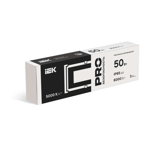 Светильник светодиодный ДСП 7022 50Вт 5000К IP65 IEK