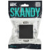 SKANDY Заглушка с суппортом SK-C01G графит IEK