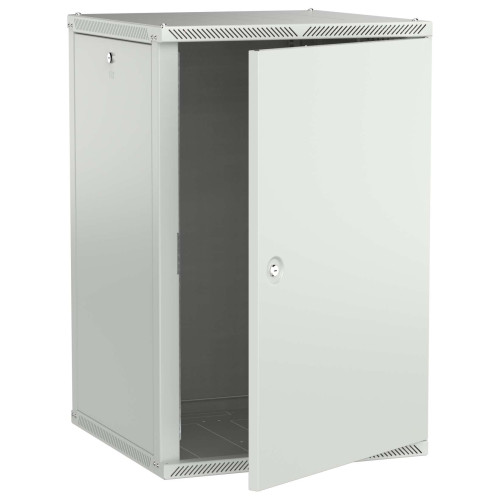 ITK LINEA W Шкаф настенный 18U 600х600мм дверь металл серый 2.0