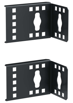 ITK LINEA S Кронштейн для крепления вертикальных PDU в зоне Zero-U черный (2шт/компл)