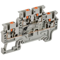 ARMAFIX Колодка клеммная CPDL2.5(E)D2 2х-уровневая с встроенным диодом IEK