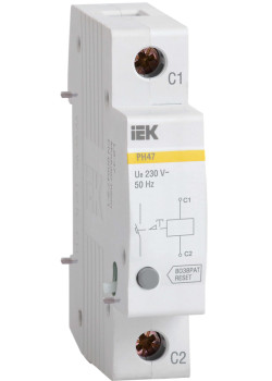 Расцепитель независимый РН47 новая серия на DIN-рейку IEK