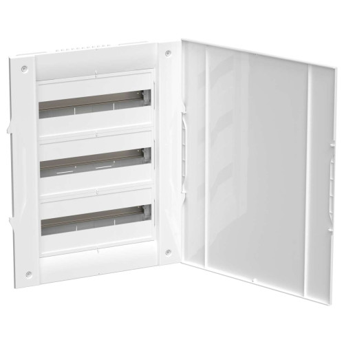 KREPTA Корпус пластиковый ЩРВ-П-54 белая дверь IP40 IEK