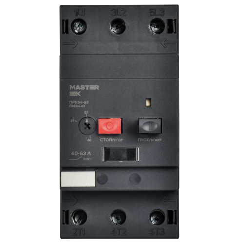 Пускатель ПРК64-63 In=64A Ir=40-63A Ue 660В IEK