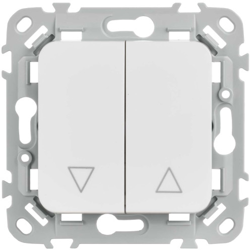 FLITE Выключатель жалюзи 10А ВЖ52-2-0-ФлБ белый IEK