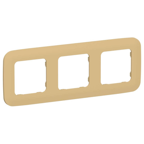 FLITE Рамка 3-местная РУ-3-А-ФлШм шамуа IEK