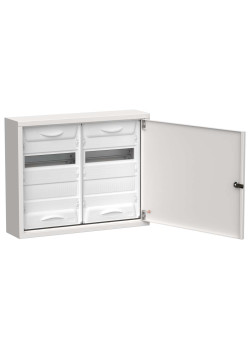 TITAN 5 Корпус металлический ЩРн-48 (2х24) 460х570х140мм IP31 белый (одна дверь) IEK