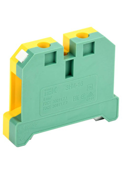 Зажим наборный ЗНИ-16PEN 16мм2 (JXB-земля) IEK