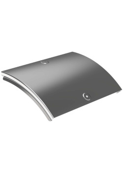 Крышка поворота плавного 45град вертикального внешнего (тип В20) ESCA 200мм IEK