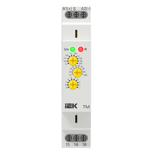 Реле времени многофункциональное TM 1 контакт 24-240В AC/DC IEK