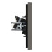 FORTE&PIANO Розетка компьютерная RJ45 кат.5E FP332 серый IEK