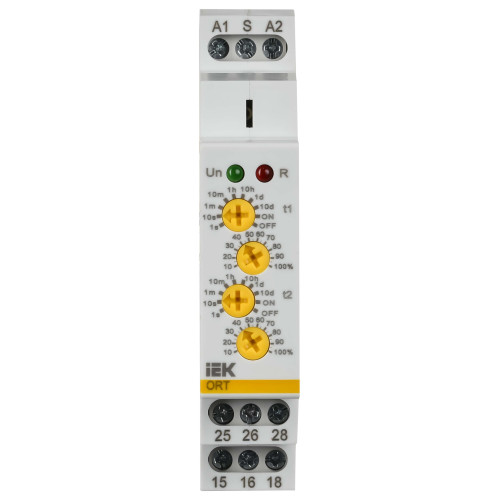 Реле задержки выключения ORT 1 контакт 12-240В AC/DC IEK