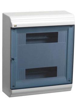 PRIME Корпус пластиковый ЩРН-П-24 модуля навесной белый IP41 IEK