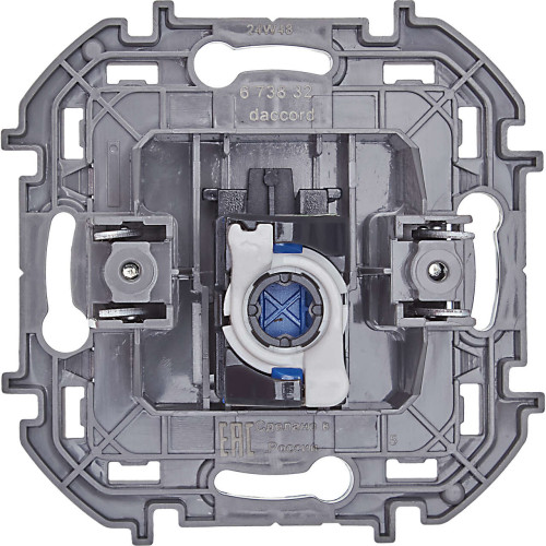 INSPIRIA Розетка компьютерная RJ45 категория 6 UTP алюминий