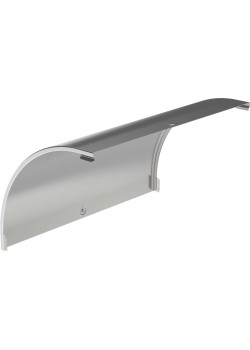 Крышка поворота плавного 90град вертикального внешнего (тип В20) ESCA 400мм IEK