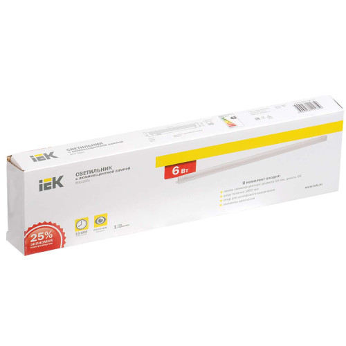 Светильник ЛПО2001 6Вт 230В T5/G5 IEK