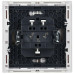FORTE&PIANO Выключатель жалюзи 10А FP211 белый IEK
