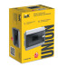 UNION Compact Корпус пластиковый ЩРВ-П-8 IP41 черная прозрачная дверь IEK