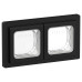 FLITE Рамка 2-местная IP55 Рпро-2-55-ФлЧ черный IEK