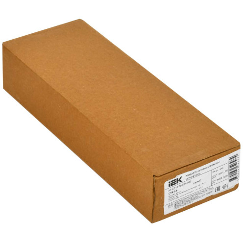 ARMAFIX Клемма винтовая CTS 2,5мм2 красная IEK ARMAFIX Клемма винтовая CTS 2,5мм2 красная IEK