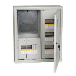 TITAN Корпус металлический ЩУРн-3/24 (560х480х165мм) IP31 IEK