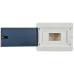UNION Compact Корпус пластиковый ЩРН-П-8 IP41 черная прозрачная дверь IEK