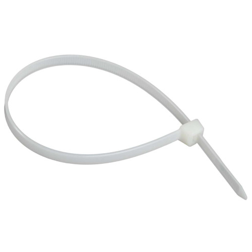 Хомут P6.6 стандартный белый 7,6х300мм IEK