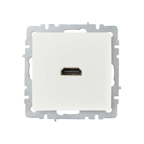 BRITE Розетка HDMI РHDMI-0-БрБ белый IEK