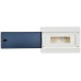 UNION Compact Корпус пластиковый ЩРН-П-12 IP41 черная прозрачная дверь IEK