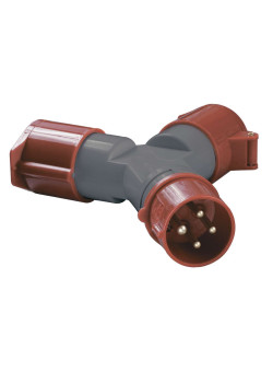 Адаптер двухлучевой ССИ-1012-214 3Р+РЕ 16А 380-415В IP44 IEK