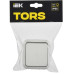 TORS Переключатель одноклавишный 10А IP55 TS301 белый IEK