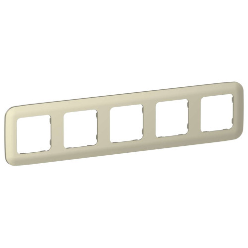 FLITE Рамка 5-местная РУ-5-А-ФлШ шампань IEK