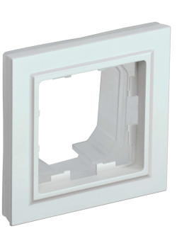 BRITE Рамка 1-местная IP44 РУ-1-БрЖ-44 жемчуг IEK