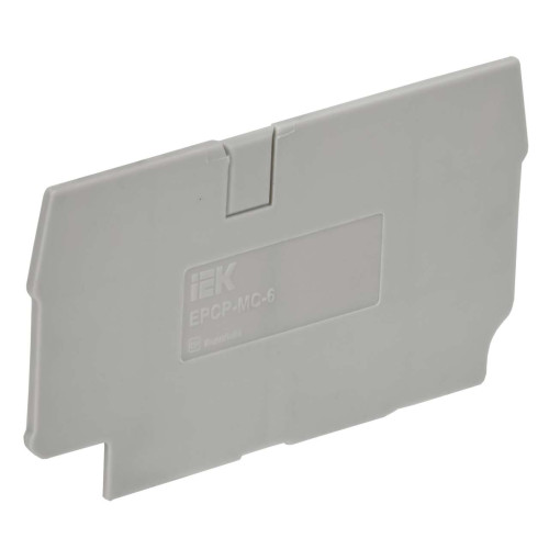 ARMAFIX Заглушка для колодки клеммной CP 10мм2 серая IEK