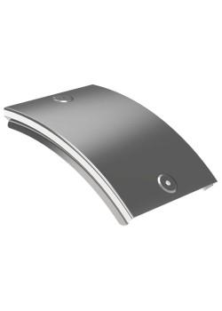 Крышка поворота плавного 45град вертикального внешнего (тип В20) ESCA 100мм IEK