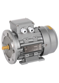 Электродвигатель асинхронный трехфазный АИС 63B4 380В 0,18кВт 1500об/мин 2081 DRIVE IEK