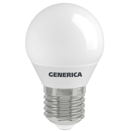 Лампа светодиодная G45 шар 12Вт 230В 3000К E27 GENERICA