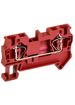 Клемма пружинная КПИ 2в-4 41А красная IEK