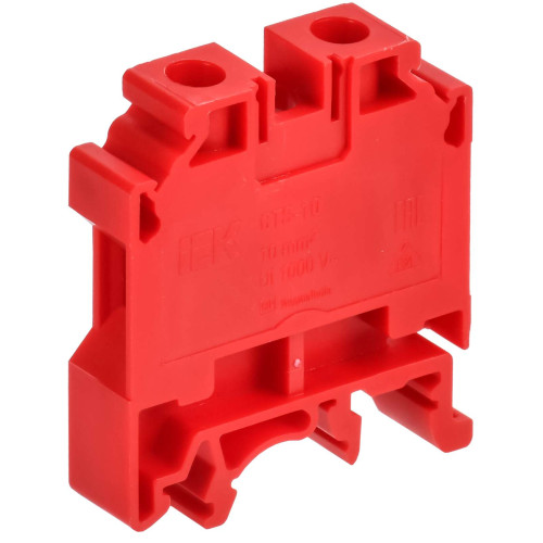ARMAFIX Клемма винтовая CTS 10мм2 красная IEK