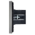 FORTE&PIANO Розетка USB A+A 3,1А FP549 сталь IEK