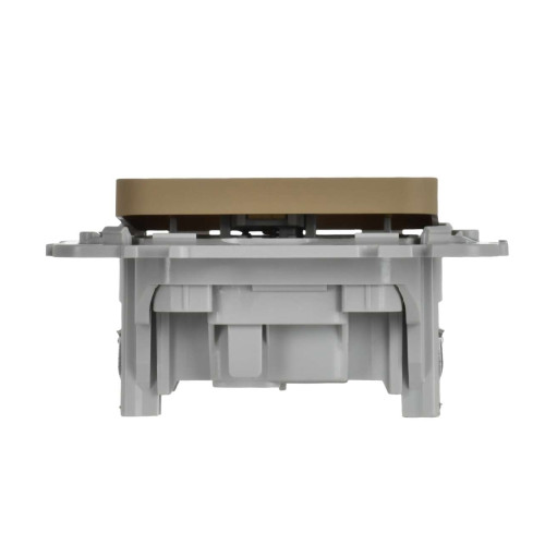 FLITE Выключатель 1-клавишный кнопочный 10А ВС11-2-0-ФлХ хаки IEK