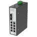 Коммутатор Ethernet промышленный неуправляемый ISU 2 SFP слота 100/1000BaseX 8 портов 10/100/1000BaseT разъем RJ45 24В AC/12/24/48В DC с резервированием ONI