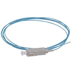 ITK Оптический коммутационный монтажный шнур (пигтеил), (MM), 50/125 (OM4), SC/UPC, LSZH, 1,5м
