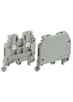 Зажим наборный ЗНИ-2,5мм2 (JXB24А) серый IEK